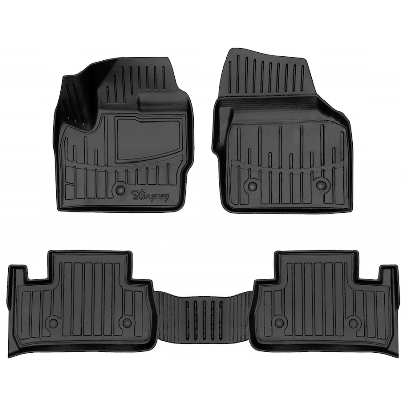 3D килимки для Land Rover Freelander II (L359) (2006-2014) з бортиками 30 мм (Stingray)