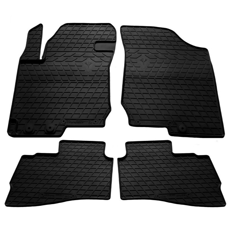 Гумові килимки в салон для Hyundai i30cw (FD) (2007-2012) комплект з 4 штук (Stingray)