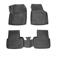 3D килимки для Land Rover Discovery Sport (L550) (2014-2019) з бортиками 30 мм (Stingray)