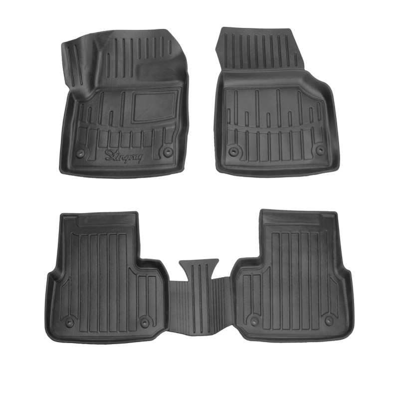 3D килимки для Land Rover Discovery Sport (L550) (2014-2019) з бортиками 30 мм (Stingray)