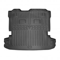 Килимок в багажник для MITSUBISHI Pajero Wagon IV (V80) (2006-...) 5 місць з бортиками 30 мм (Stingray)