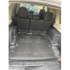 Килимок в багажник для MITSUBISHI Pajero Wagon IV (V80) (2006-...) 5 місць з бортиками 30 мм (Stingray)