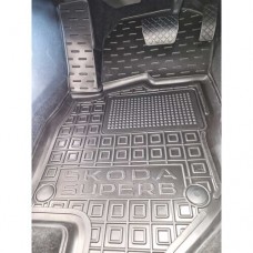 Коврики в салон Skoda Superb IV (B9) (2024-...) (Avto-Gumm)