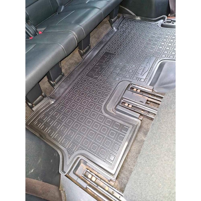 Коврики в салон Honda Pilot (2008-2015) 3 ряд (Avto-Gumm)