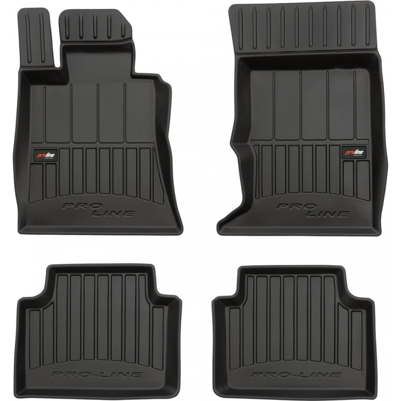 Гумові коврики в салон для Alfa Romeo Giulia (mkI) 2016→ (повний привід) (Frogum Proline Premium)