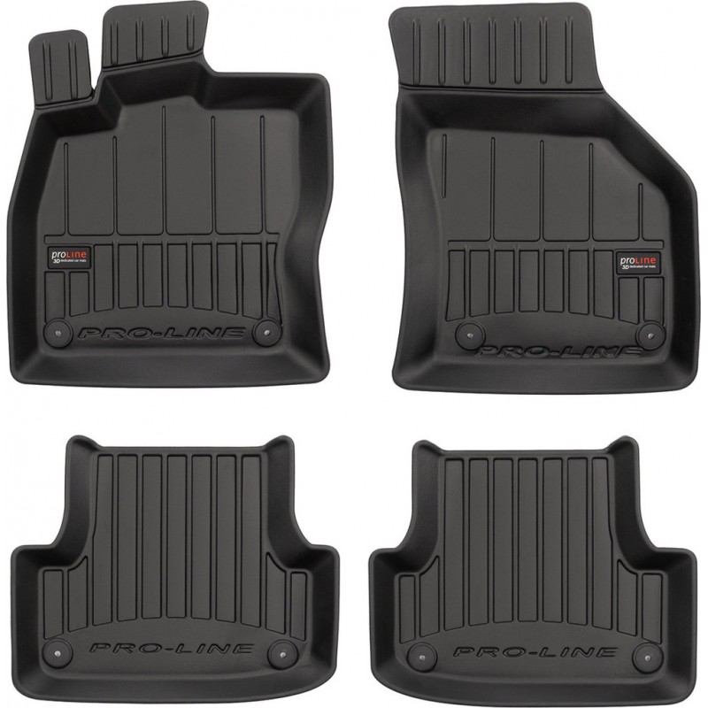 Гумові коврики в салон для Audi A3/S3/RS3 (mkIII) 2012-2020 (Frogum Proline Premium)