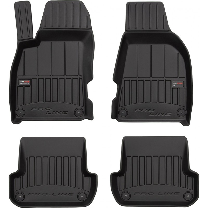 Гумові коврики в салон для Audi A4/S4/RS4 (mkII)(B6) 2000-2004 (Frogum Proline Premium)