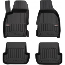 Гумові коврики в салон для Audi A4/S4/RS4 (mkIII)(B7) 2004-2008; Seat Exeo (mkI) 2008-2013 (Frogum Proline Premium)