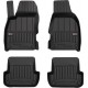 Гумові коврики в салон для Audi A4/S4/RS4 (mkIII)(B7) 2004-2008; Seat Exeo (mkI) 2008-2013 (Frogum Proline Premium)