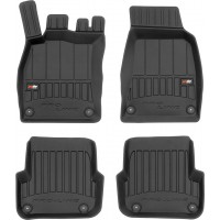 Гумові коврики в салон для Audi A6/S6/RS6 (mkIII)(C6) 2006-2011 (между клипсами 2 ряда 34.5 см) (Frogum Proline Premium)