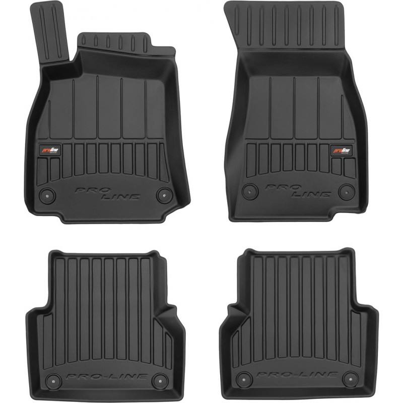 Гумові коврики в салон для Audi A6/S6/RS6 (mkV)(C8) 2018→ (Frogum Proline Premium)