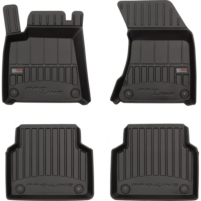 Гумові коврики в салон для Audi A8/S8 (mkIII)(D4)(не long) 2010-2017 (Frogum Proline Premium)