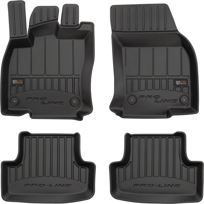 Гумові коврики в салон для Audi Q2/SQ2 (mkI) 2016-2023 (Frogum Proline Premium)