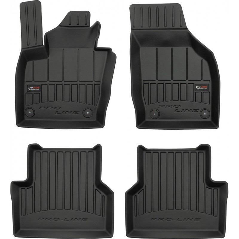 Гумові коврики в салон для Audi Q3/RS Q3 (mkI) 2011-2018 (Frogum Proline Premium)