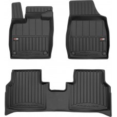 Гумові коврики в салон для Audi Q4 (mkI) 2021→; Cupra Born (mkI) 2021→ / Tavascan (mkI) 2024→; Volkswagen ID.4 (mkI) / ID.5 (mkI) 2020→; Skoda Enyaq (mkI) 2021→ (Frogum Proline Premium)