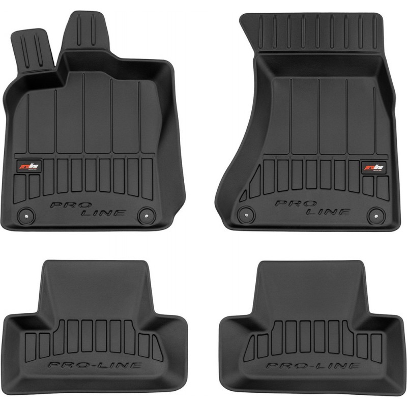 Гумові коврики в салон для Audi Q5/SQ5 (mkI) 2008-2017 (Frogum Proline Premium)