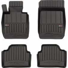 Гумові коврики в салон для  BMW 3-series (E90; E91; E92) 2004-2013 (задний привод) (Frogum Proline Premium)