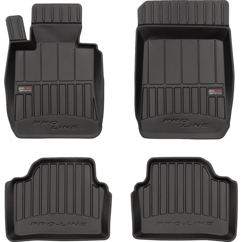 Гумові коврики в салон для  BMW 3-series (E90; E91; E92) 2004-2013 (задний привод) (Frogum Proline Premium)