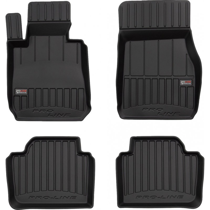 Гумові коврики в салон для  BMW 3-series (F30; F31; F80) 2011-2019 (задний привод) (Frogum Proline Premium)