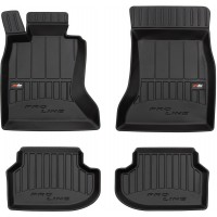 Гумові коврики в салон для  BMW 5-series (F10; F11) 2013-2017 (полный привод) (Frogum Proline Premium)