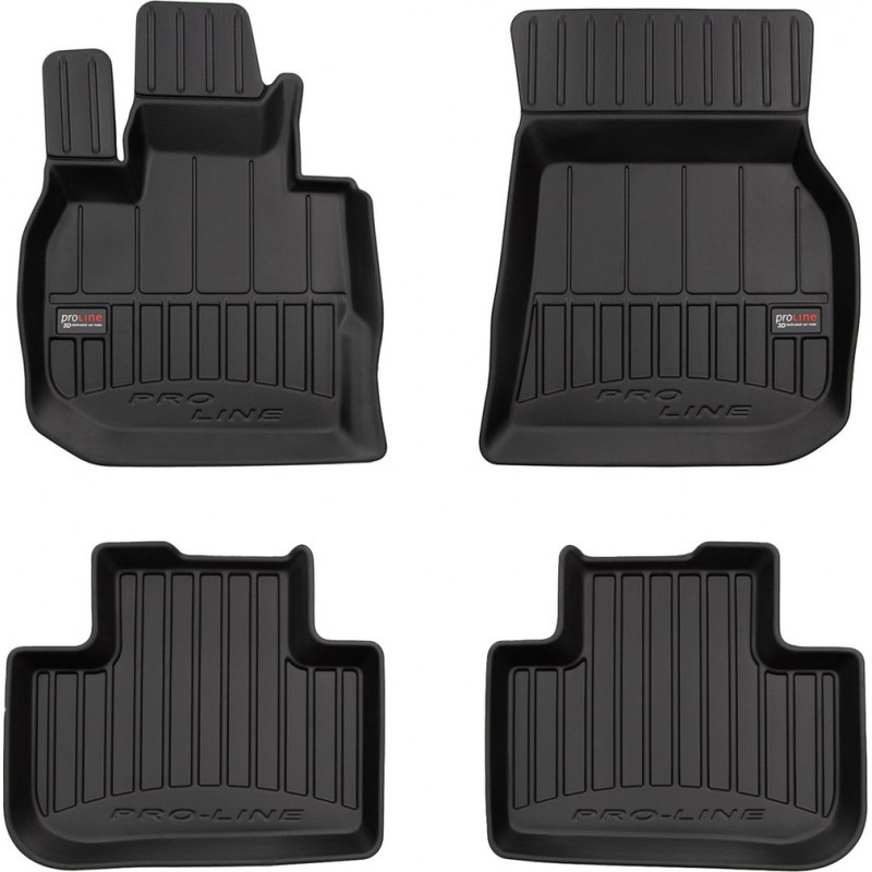 Гумові коврики в салон для  BMW X3 (G01) 2017-2024 / X4 (G02) 2018→ / iX3 (G08) 2018→ (Frogum Proline Premium)
