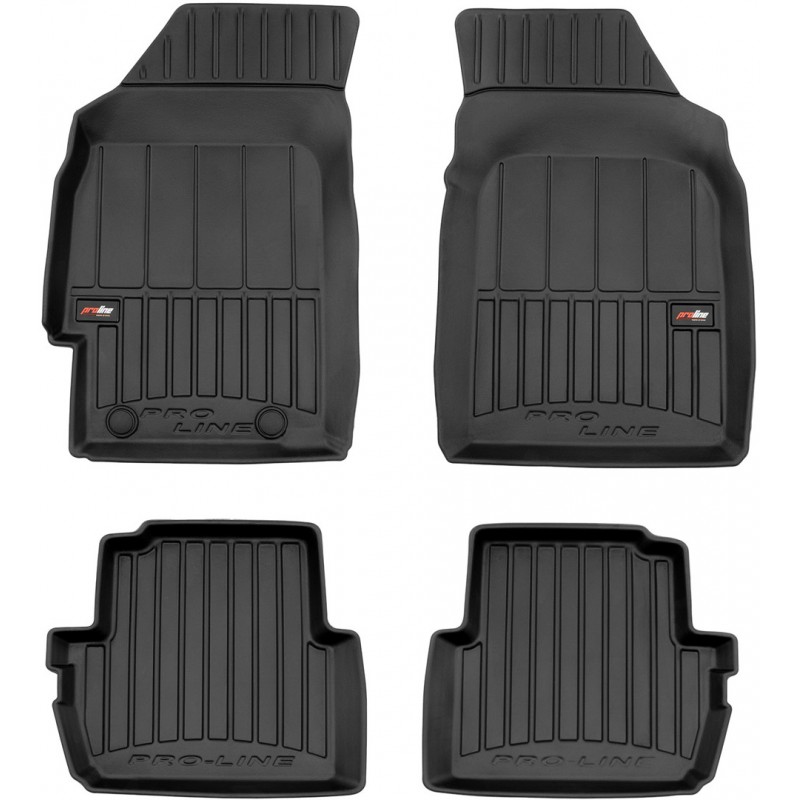 Гумові коврики в салон для  Chevrolet Spark (mkII) 2005-2009 (Frogum Proline Premium)