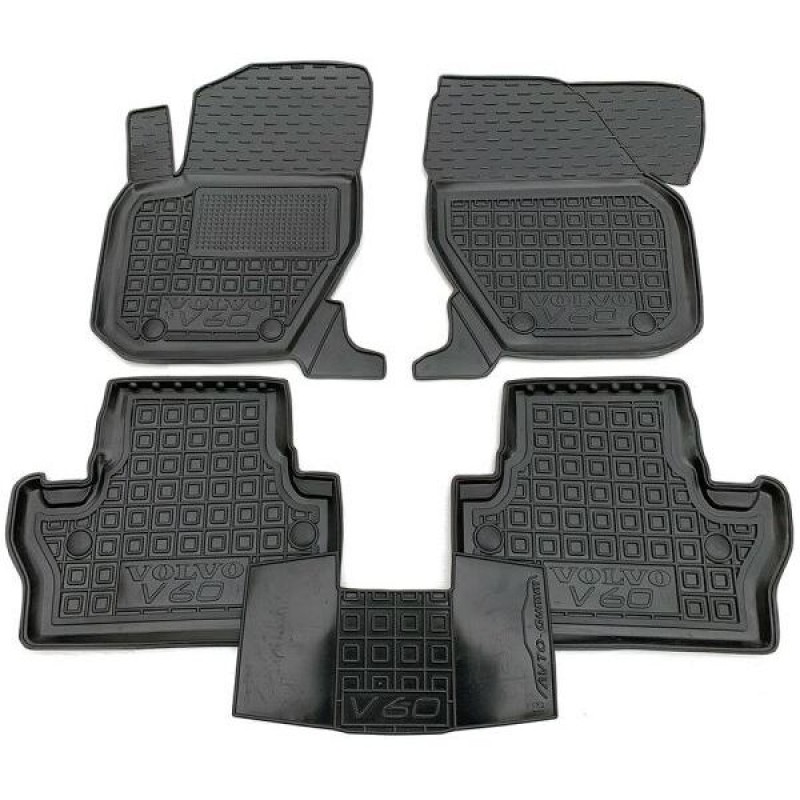 Коврики в салон Volvo V60 I (2010-2018) (Avto-Gumm)