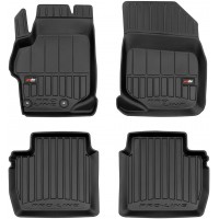 Гумові коврики в салон для  Citroen C-Elysee (mkI) 2012-2022; Peugeot 301 (mkI) 2012→ (Frogum Proline Premium)