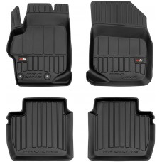 Гумові коврики в салон для  Citroen C-Elysee (mkI) 2012-2022; Peugeot 301 (mkI) 2012→ (Frogum Proline Premium)