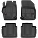 Гумові коврики в салон для  Citroen C-Elysee (mkI) 2012-2022; Peugeot 301 (mkI) 2012→ (Frogum Proline Premium)