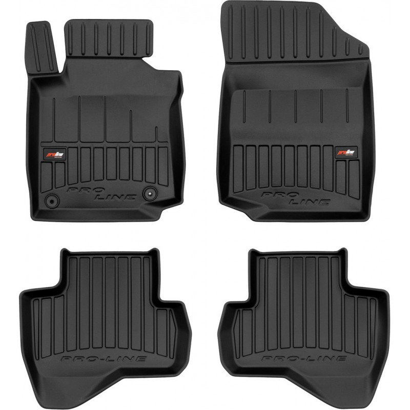 Гумові коврики в салон для  Citroen C1 (mkI); Peugeot 107 (mkI); Toyota Aygo (mkI) 2005-2014 (Frogum Proline Premium)