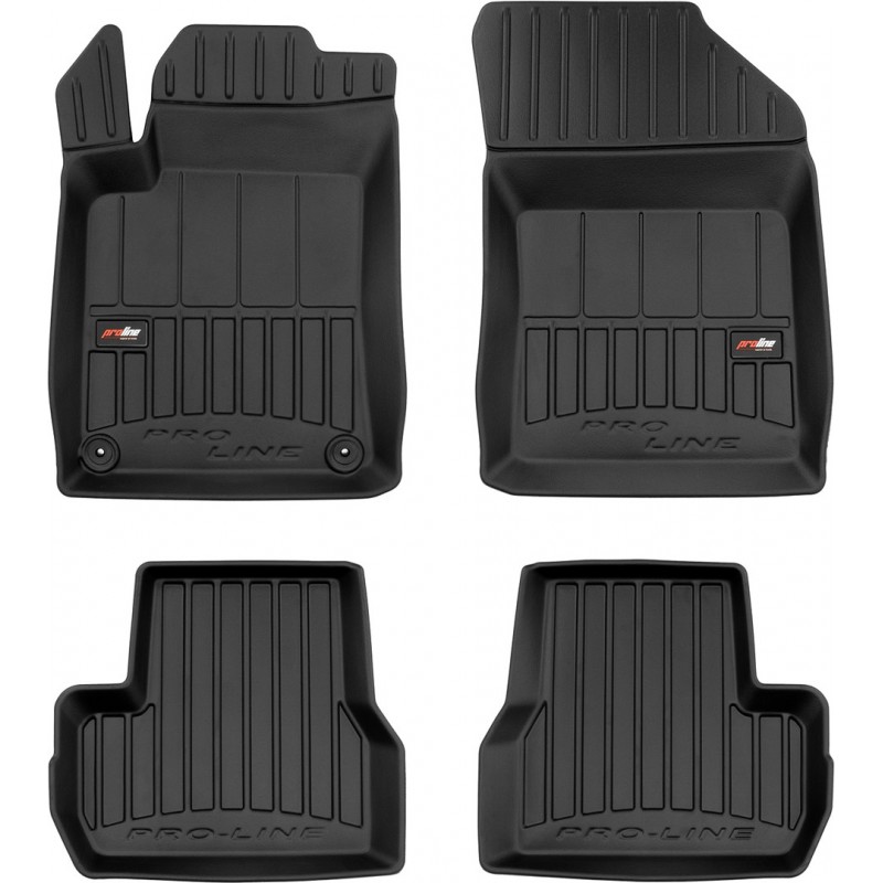 Гумові коврики в салон для Citroen C3 (mkII) 2009-2016 (Frogum Proline Premium)