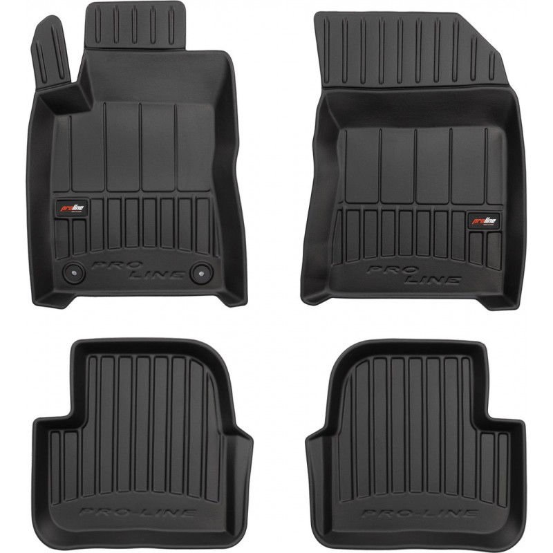 Гумові коврики в салон для Citroen C3 (mkIII) 2016-2024 (Frogum Proline Premium)