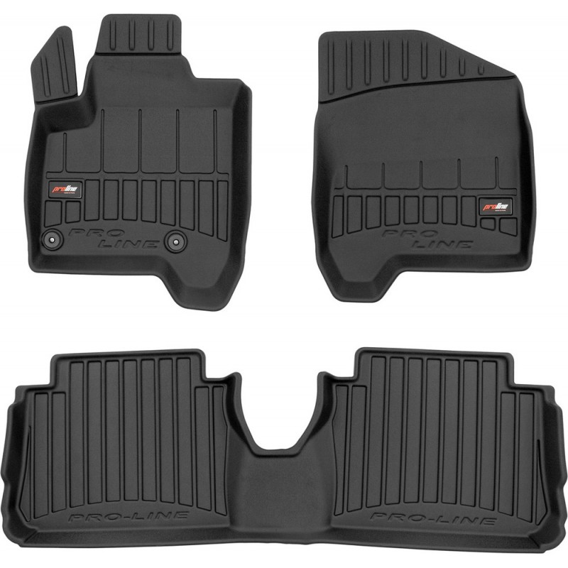 Гумові коврики в салон для Citroen C3 Picasso (mkI) 2008-2017 (Frogum Proline Premium)