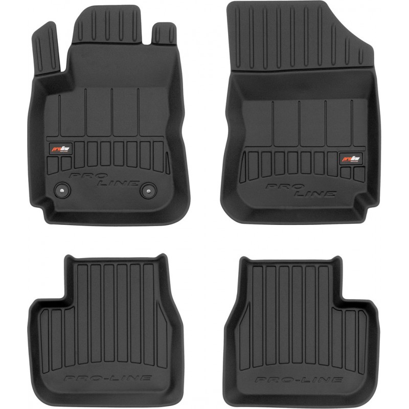 Гумові коврики в салон для  Citroen C4 Cactus (mkII) 2014-2020 (Frogum Proline Premium)