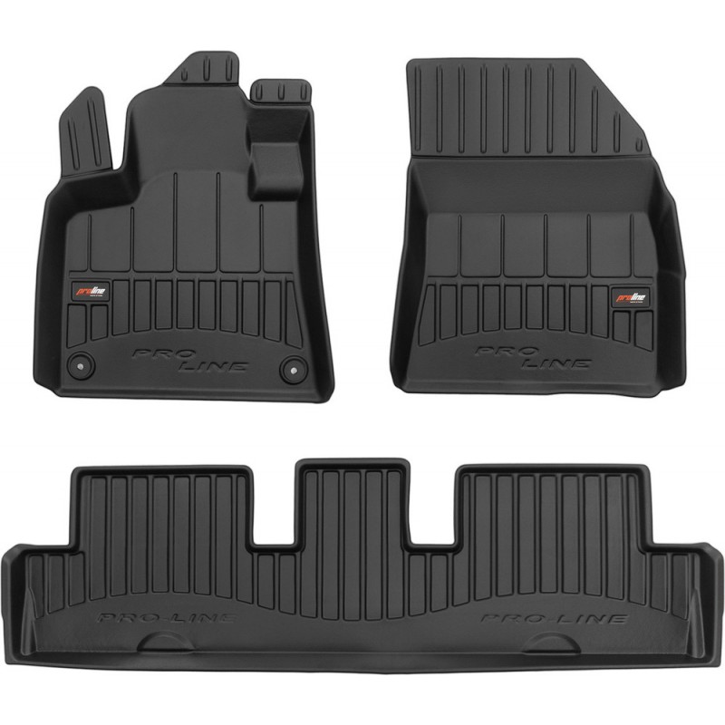 Гумові коврики в салон для  Citroen C4 Picasso (mkII) / C4 Spacetourer (mkII) 2013-2022 (Frogum Proline Premium)