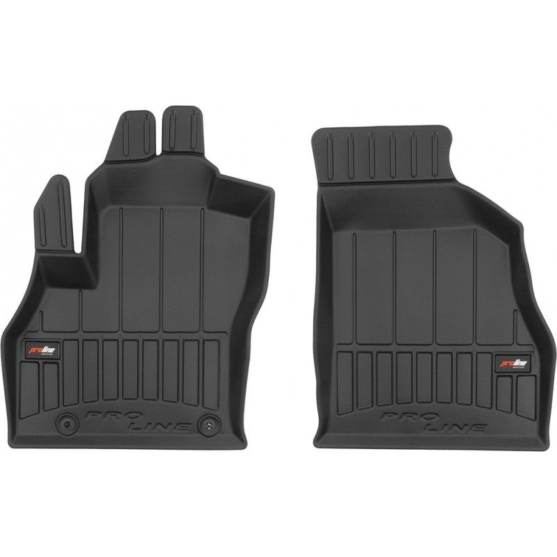 Гумові коврики в салон для  Citroen Nemo (mkI); Fiat Fiorino (mkIII); Peugeot Bipper (mkI) 2007-2021 (1 ряд) (Frogum Proline Premium)