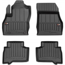 Гумові коврики в салон для  Citroen Nemo (mkI); Fiat Qubo (mkI); Peugeot Bipper (mkI) 2007-2021 (1-2 ряд) (Frogum Proline Premium)