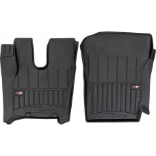 Гумові коврики в салон для  DAF XF / XG / XG+ (mkVI) 2021→ (с пассажирских кино сидением) (Frogum Proline Premium)