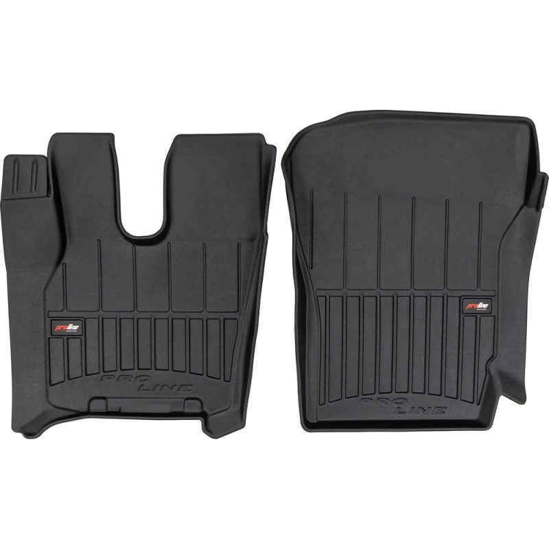 Гумові коврики в салон для  DAF XF / XG / XG+ (mkVI) 2021→ (с пассажирских кино сидением) (Frogum Proline Premium)