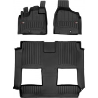 Гумові коврики в салон для Dodge Grand Caravan (mkV) 2007-2020 (2 ряд - 2 места)(1-2 ряд) (Frogum Proline Premium)