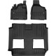 Гумові коврики в салон для Dodge Grand Caravan (mkV) 2007-2020 (2 ряд - 2 места)(1-2 ряд) (Frogum Proline Premium)