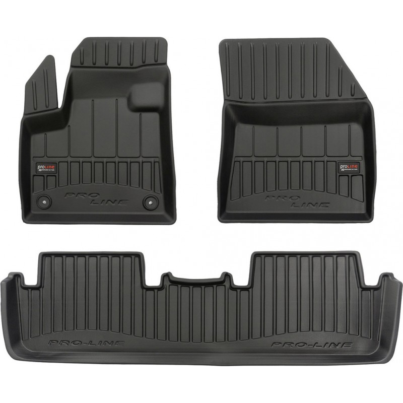 Гумові коврики в салон для  DS 7 (mkI) 2017→ (гибрид) (Frogum Proline Premium)