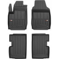 Гумові коврики в салон для  Fiat 500 (mkI) 2007→ (не гибрид) (Frogum Proline Premium)