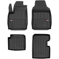 Гумові коврики в салон для Fiat 500 (mkII) 2020→ (гибрид) (Frogum Proline Premium)