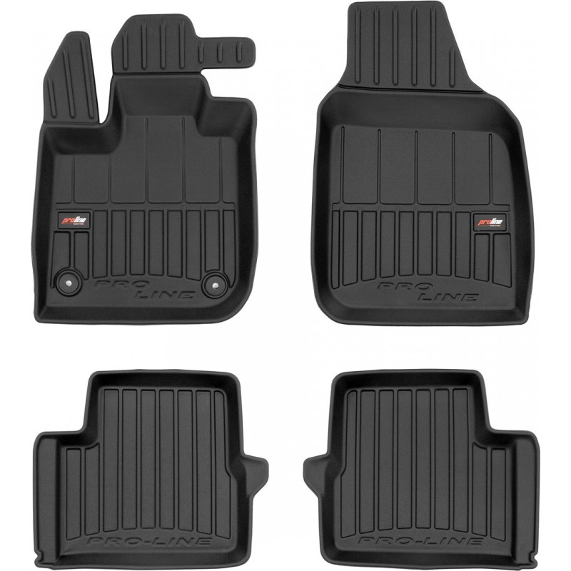 Гумові коврики в салон для  Fiat 500e (mkII) 2020→ (электро) (Frogum Proline Premium)