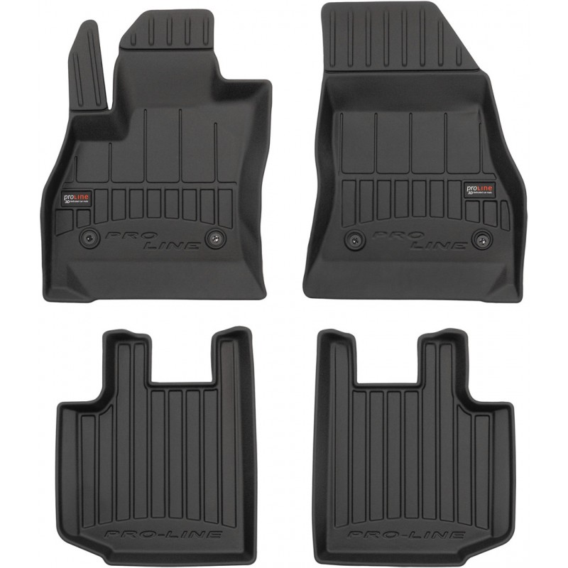 Гумові коврики в салон для  Fiat 500L (mkI) 2012-2022 (Frogum Proline Premium)