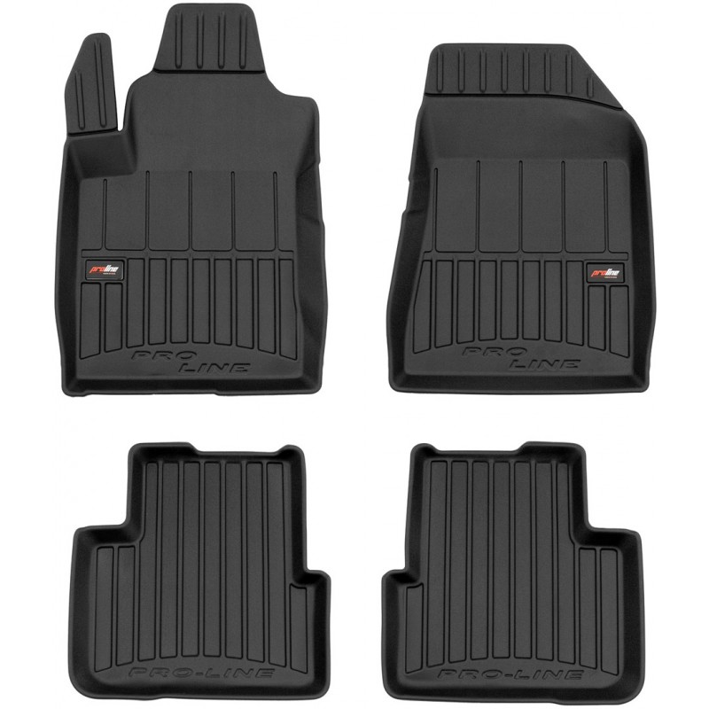 Гумові коврики в салон для  Fiat Bravo (mkII) 2007-2014; Lancia Delta (mkIII) 2008-2014 (Frogum Proline Premium)