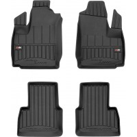 Гумові коврики в салон для  Fiat Doblo (mkI) 2000-2010 (1-2 ряд) (Frogum Proline Premium)