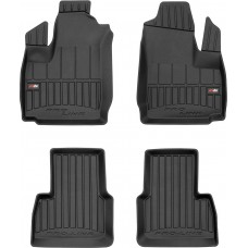 Гумові коврики в салон для  Fiat Doblo (mkI) 2000-2010 (1-2 ряд) (Frogum Proline Premium)